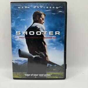 Shooter Full Screen DVD Mark Wahlberg Action Thriller Director Of Training Day